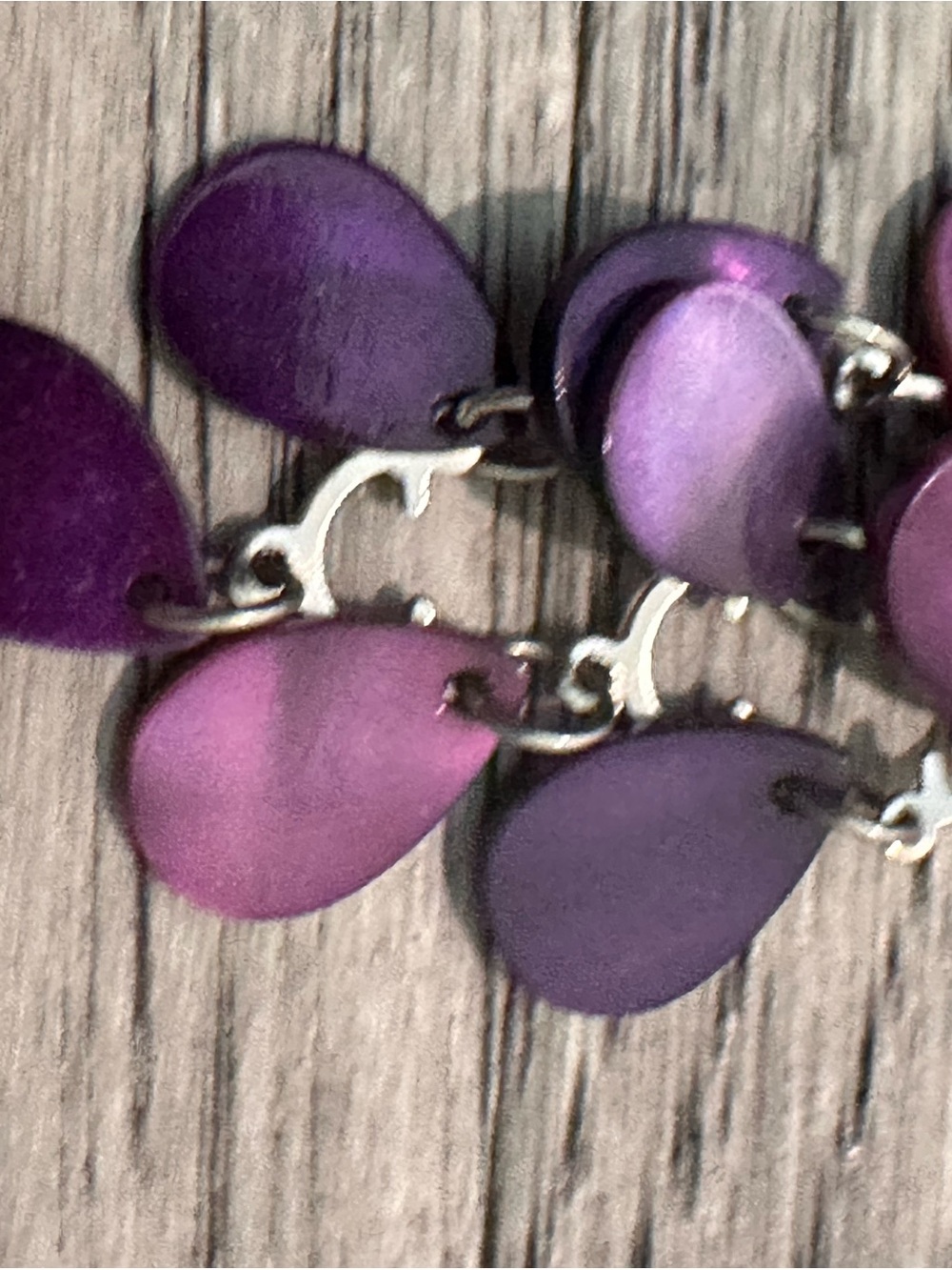 Purple Dangle Earrings -  two Styles - Picture 5 of 8